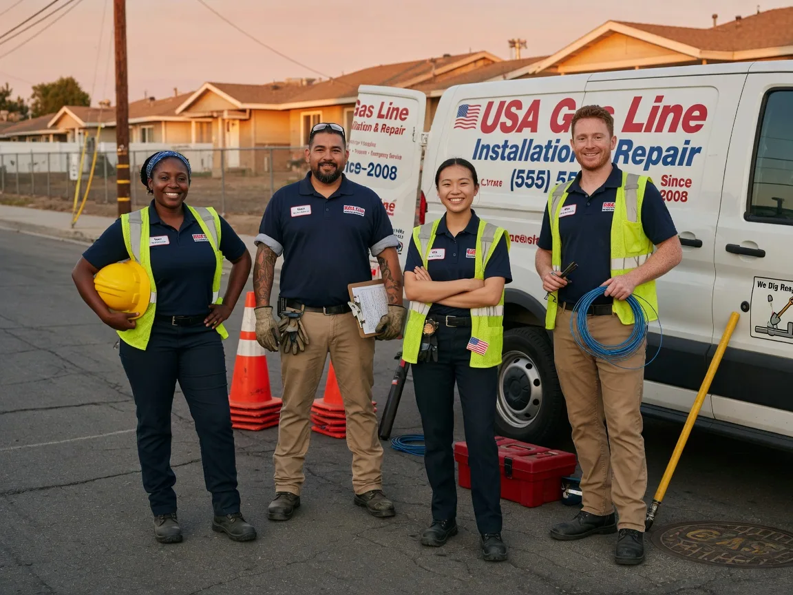 Gas Line Installation company in Troy, IN